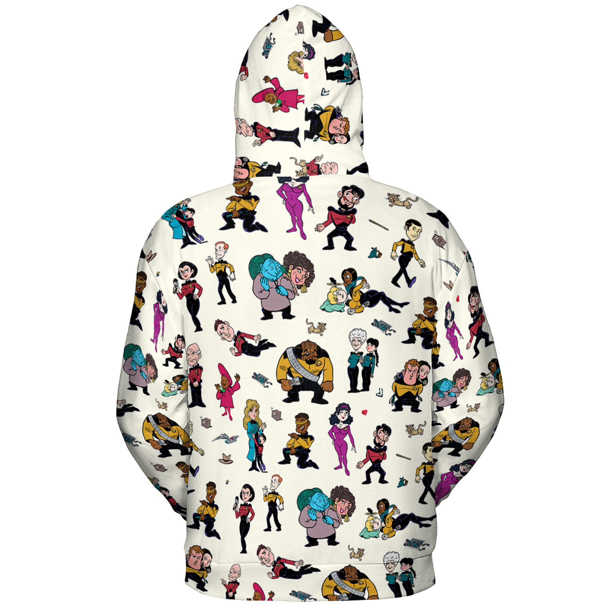 All-over Print Hoodie - 8PB4RJF9