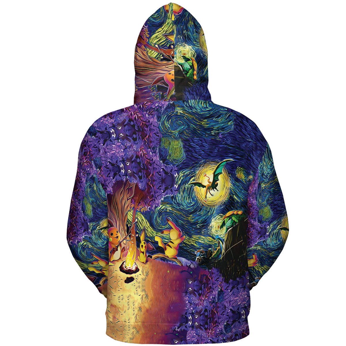 All-over Print Hoodie - ADJXVKYU