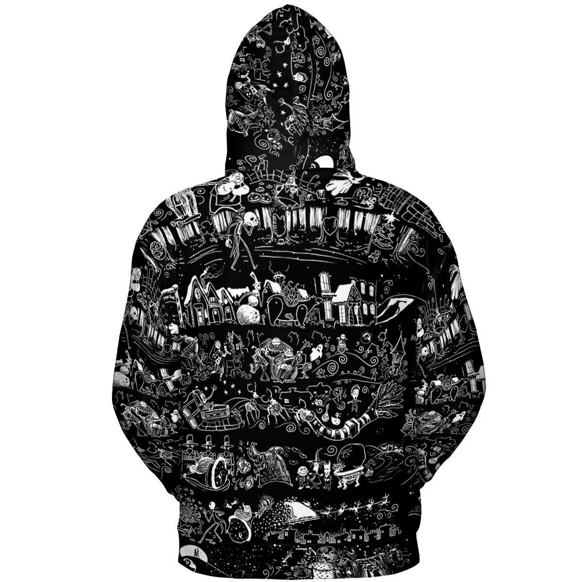 All-over Print Hoodie - W3DGRZDG