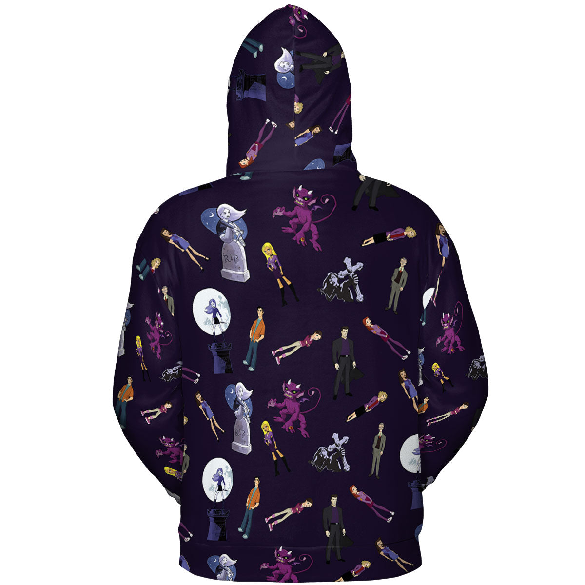 All-over Print Hoodie - Z1V75CUR