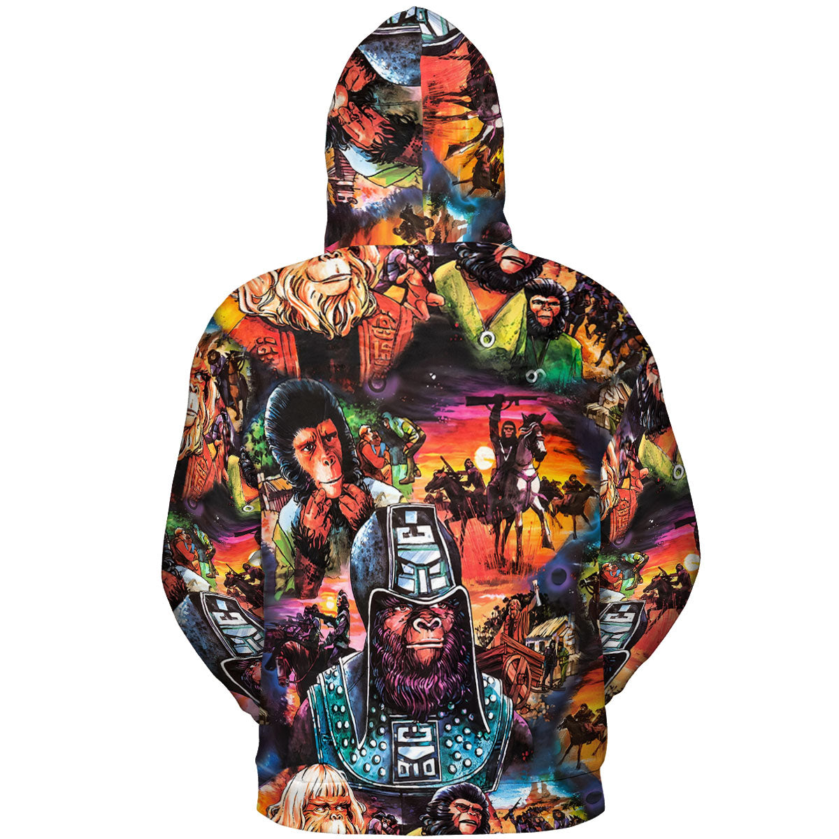 All-over Print Hoodie - 89HTFBLM