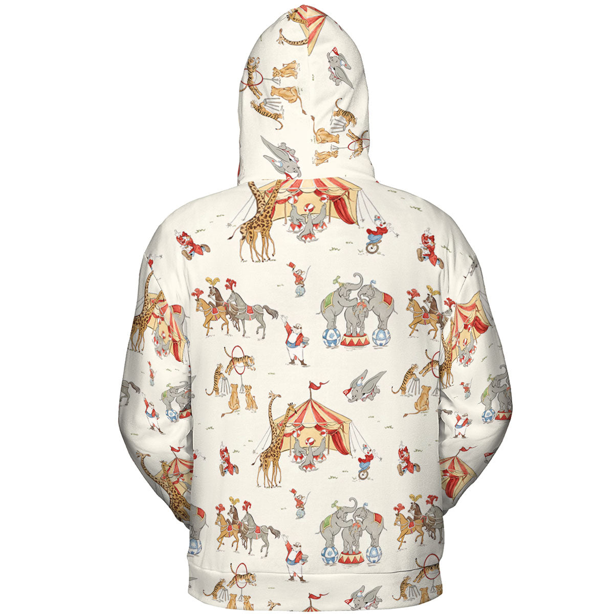 All-over Print Hoodie - KN6XQFZS