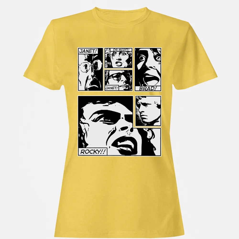 Janet! Brad! Rocky! Women's T-shirt