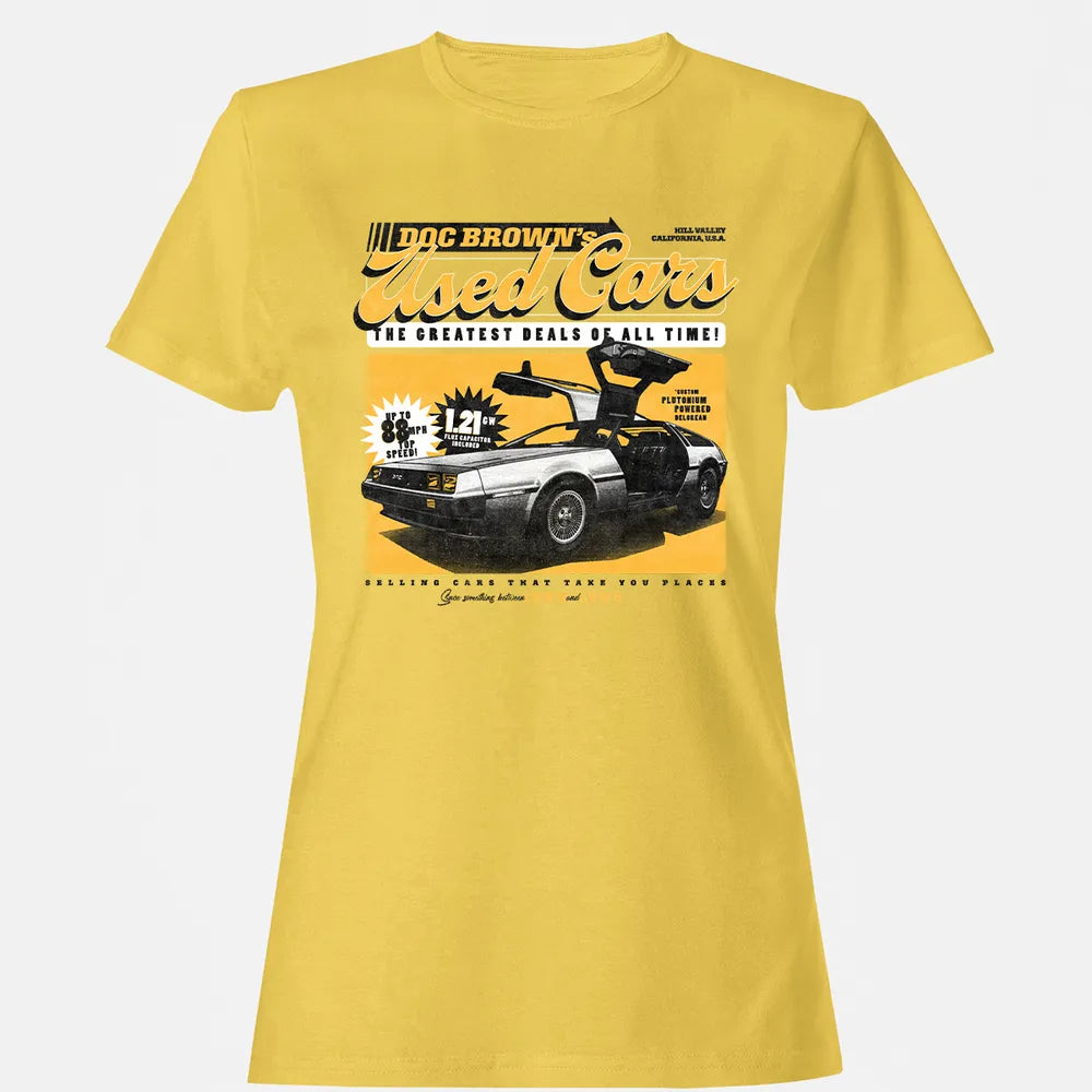 Doc Brownâ€™s Used Cars Women's T-shirt