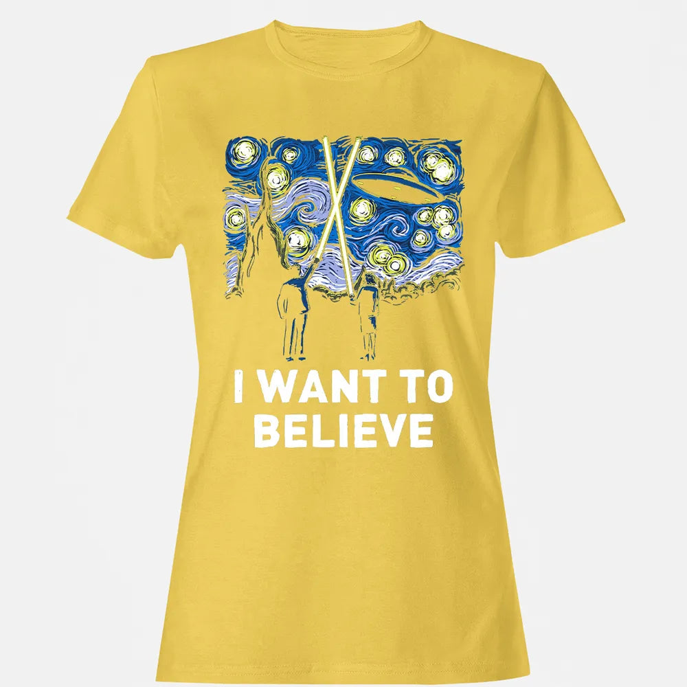 I Want To Believe Women's T-shirt
