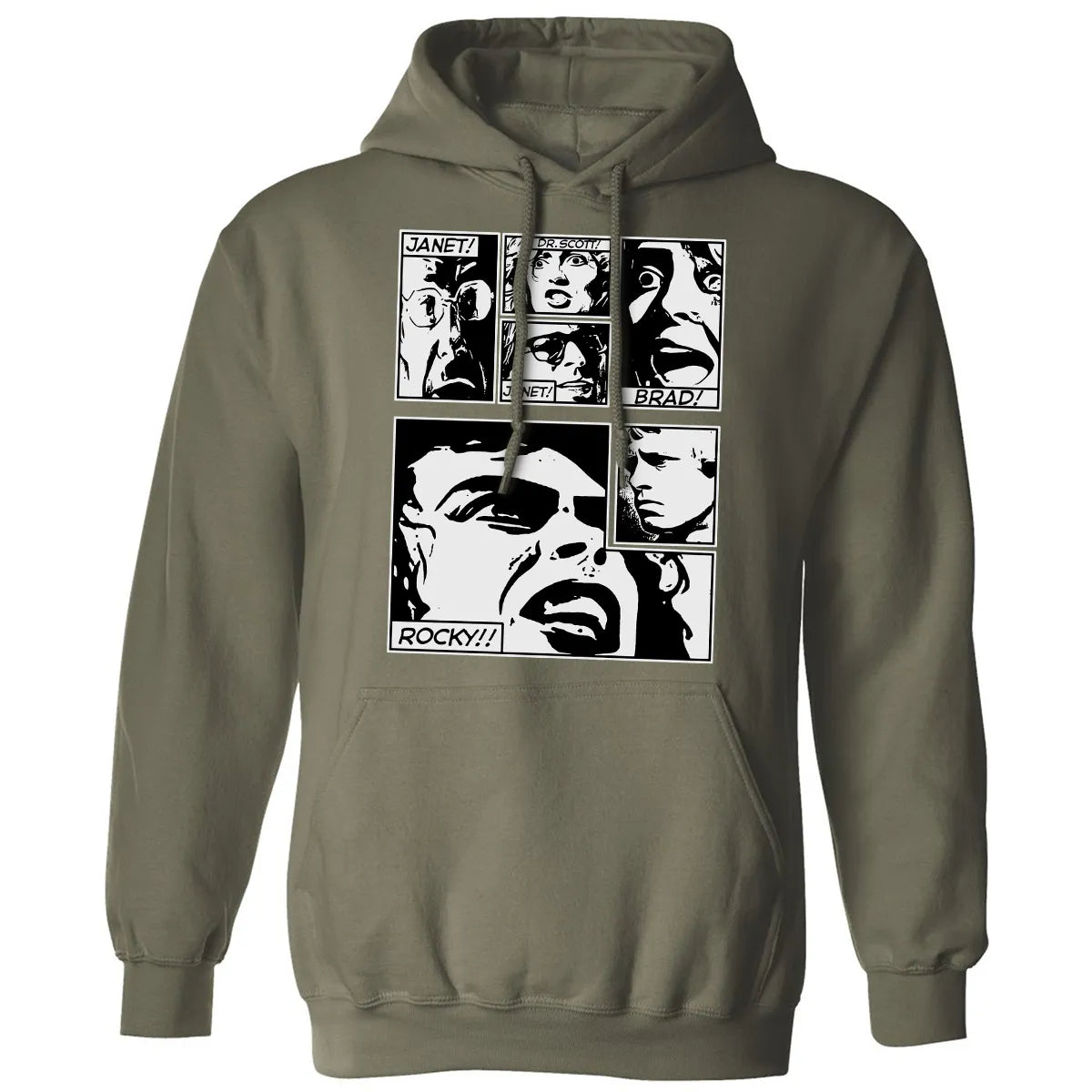 Janet! Brad! Rocky! Classic Unisex Hoodie