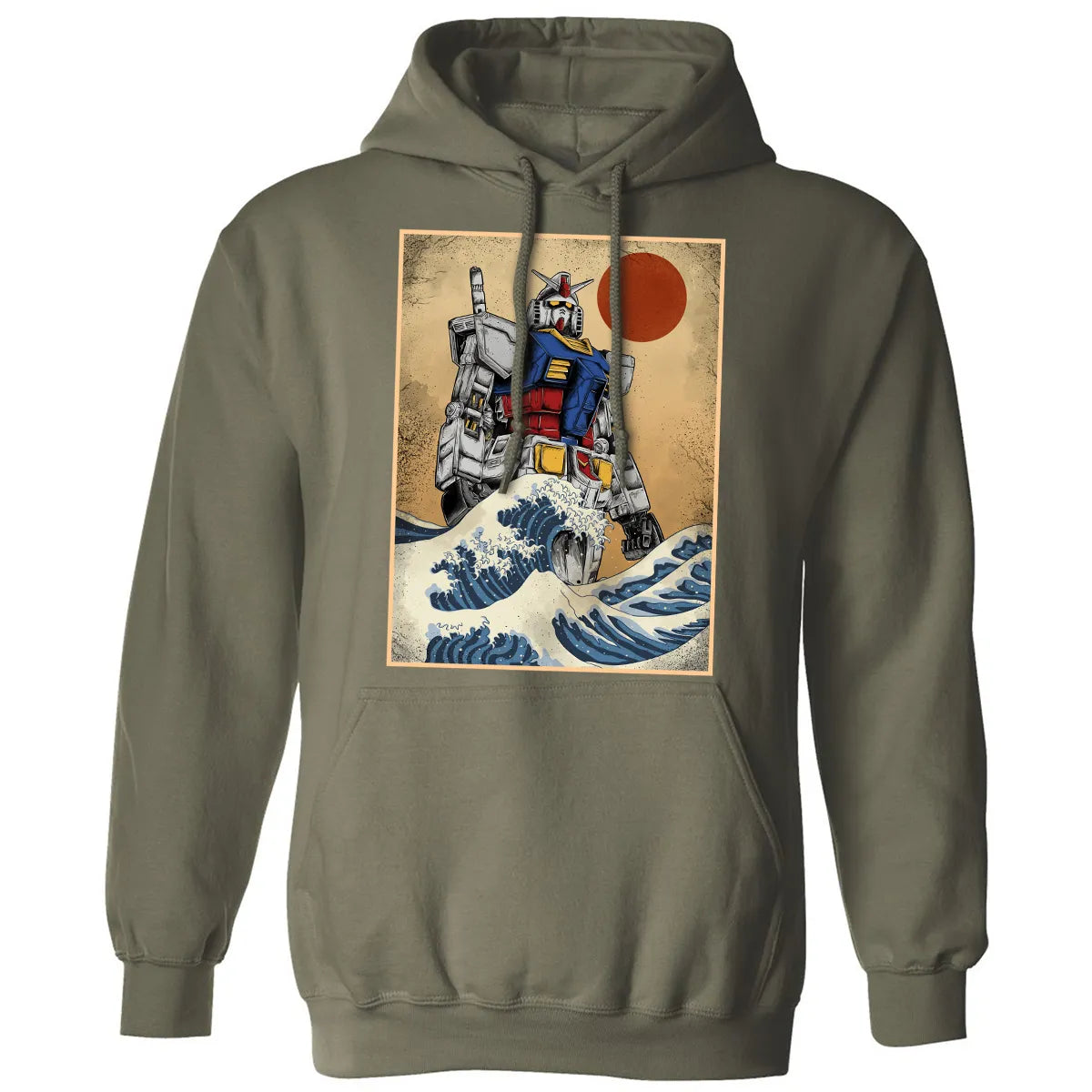 Wave Off Gundam Classic Unisex Hoodie