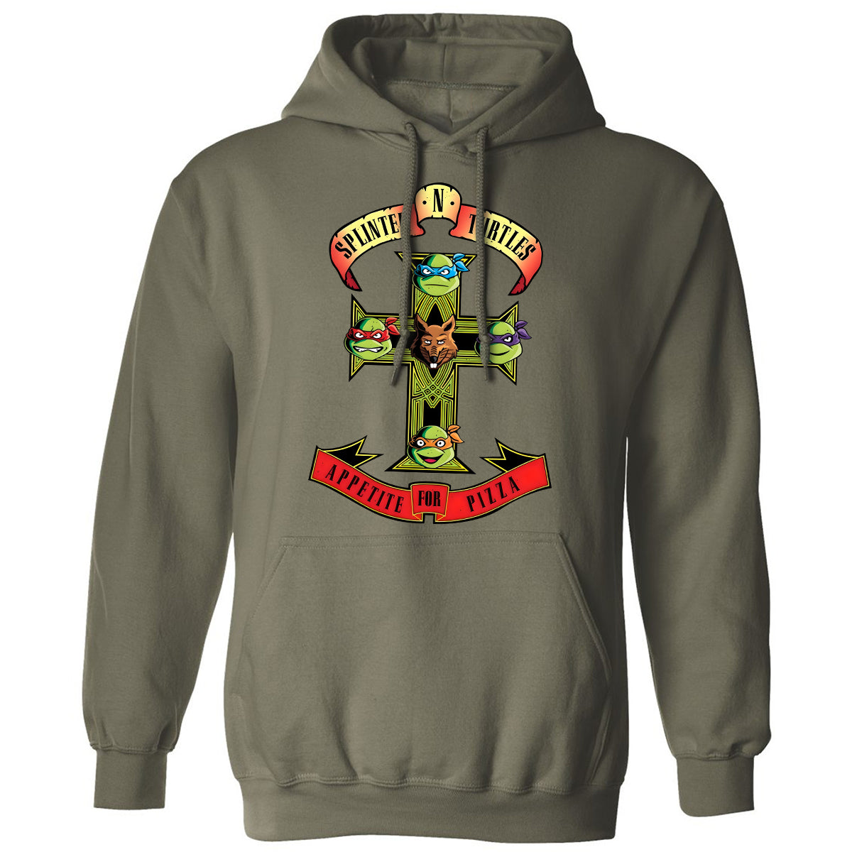 Classic Unisex Hoodie - PR1THBP9 - Military Green - 4