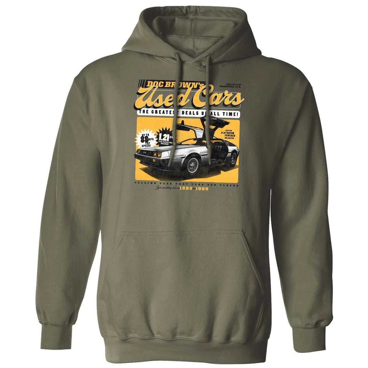 Doc Brownâ€™s Used Cars Classic Unisex Hoodie