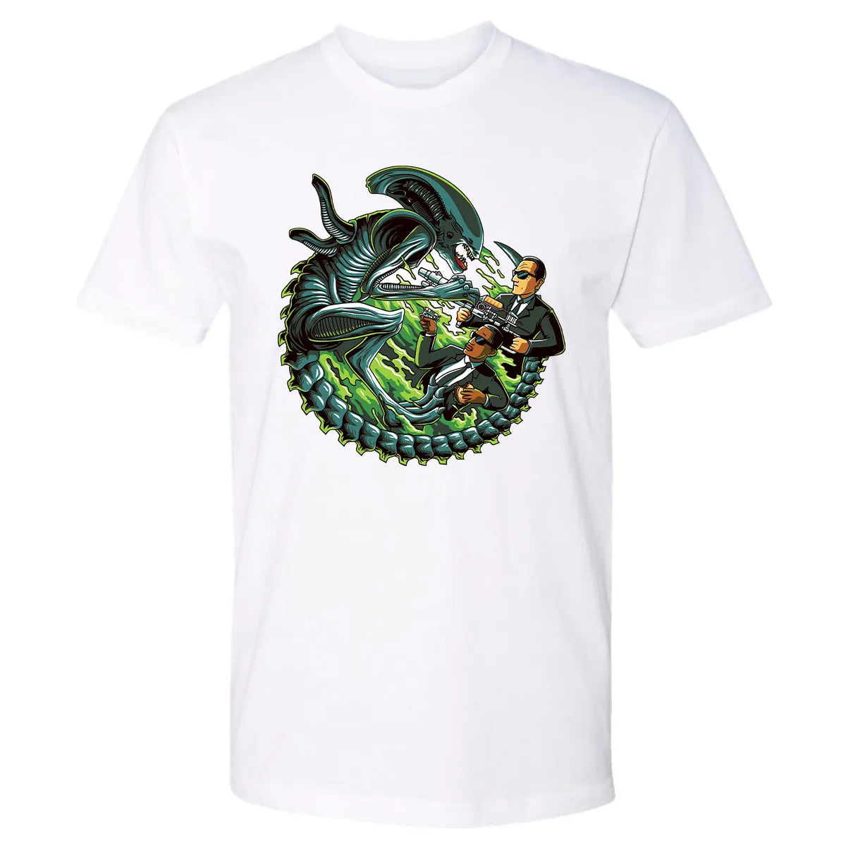 Men vs Alien Premium Unisex T-shirt