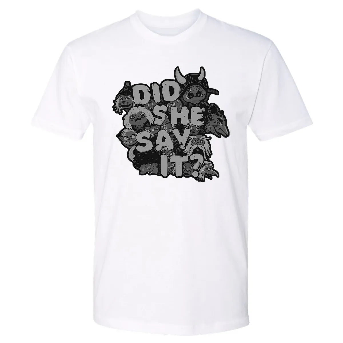 Did She Say It Premium Unisex T-shirt