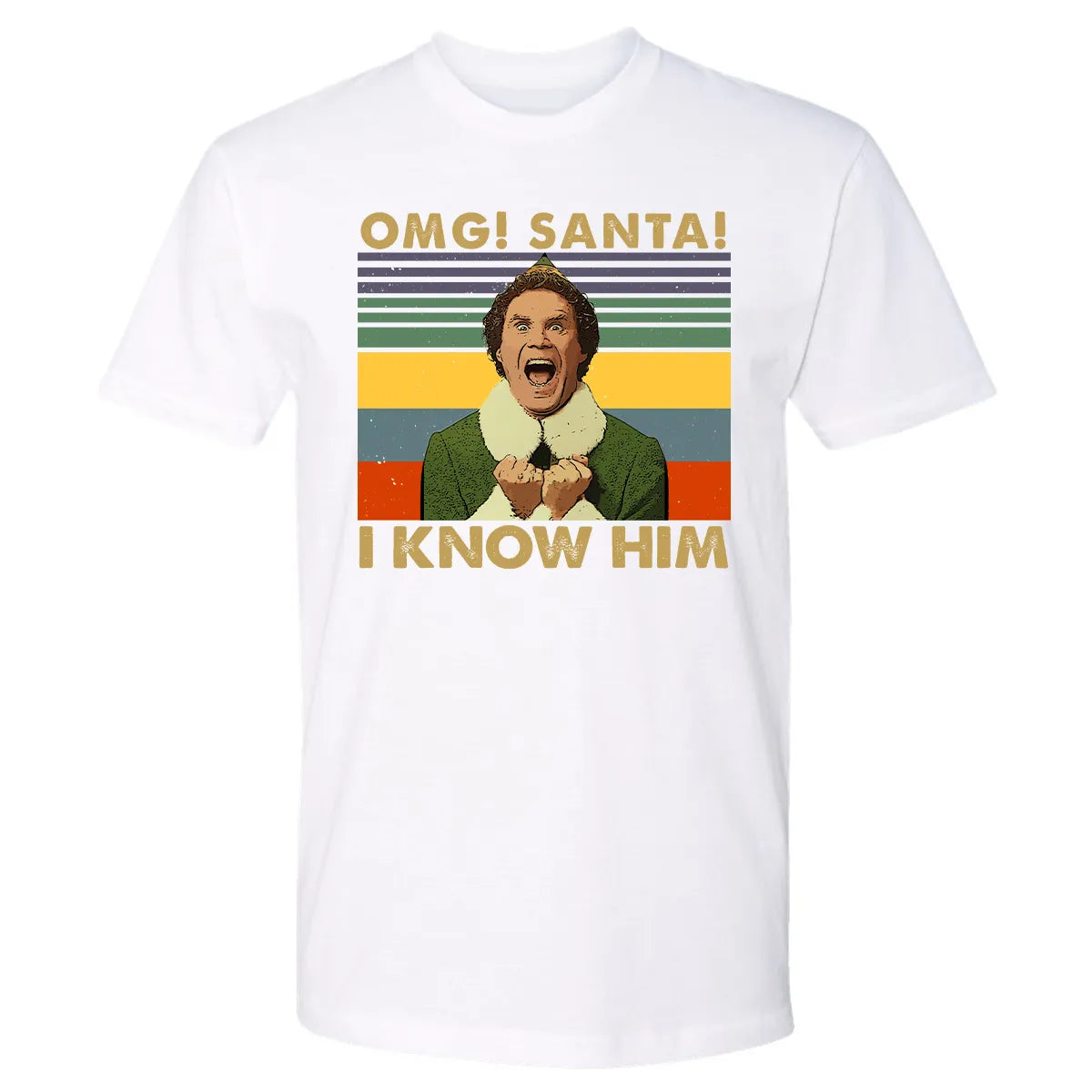 OMG Santa I Know Him Premium Unisex T-shirt