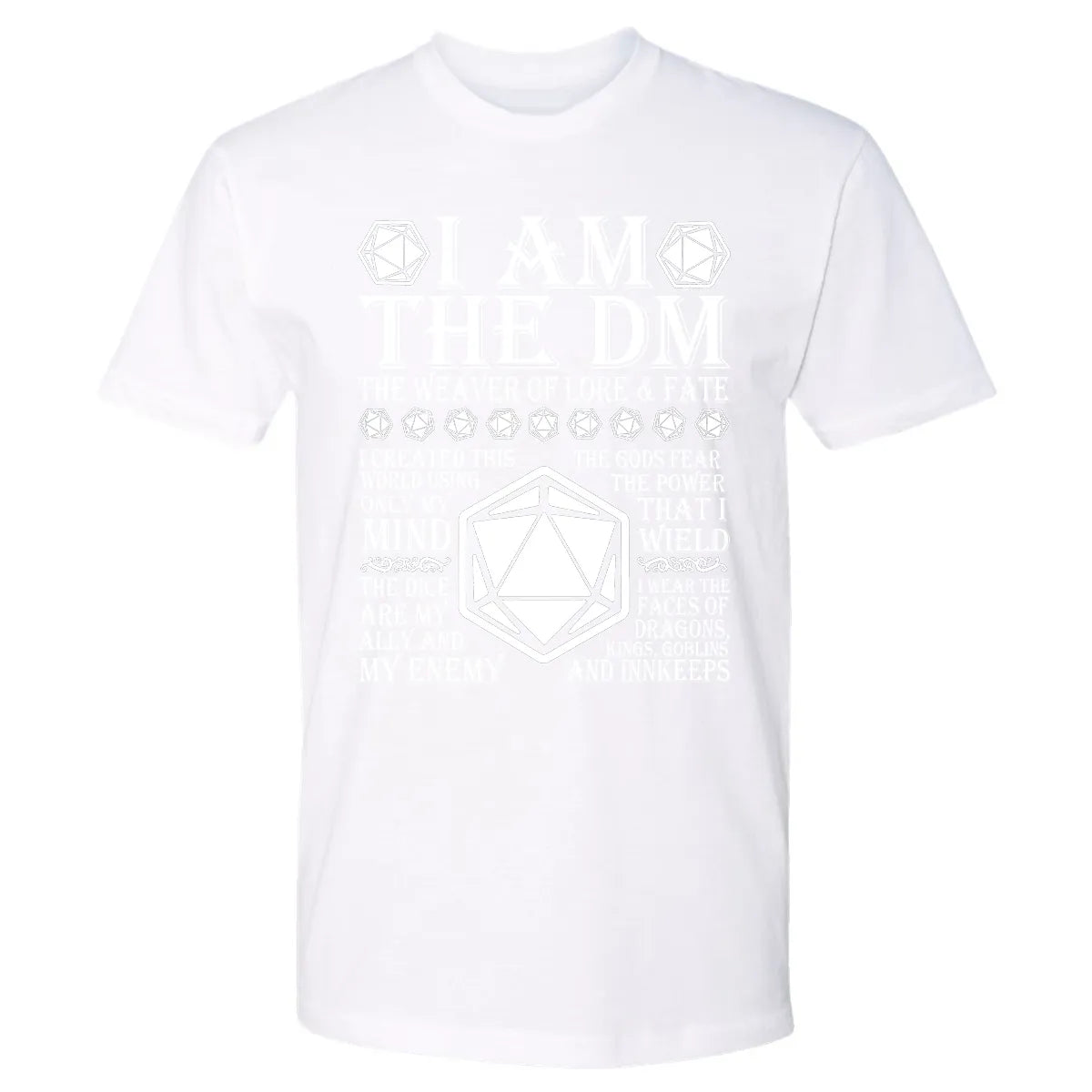 I Am The DM The Weaver Of Lore And Fate Premium Unisex T-shirt