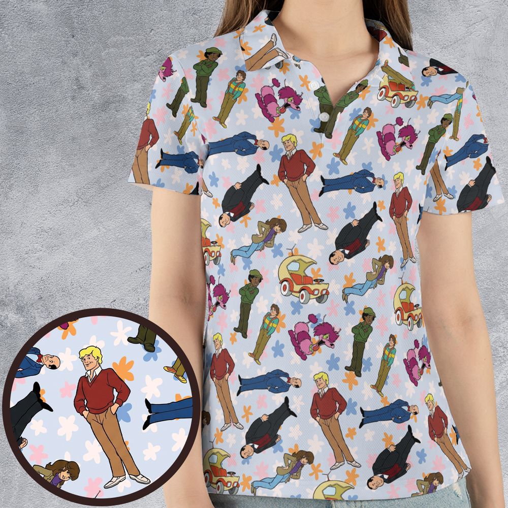 AOP Men/Women Polo Shirt - PRV6WBHZ - Women - 4