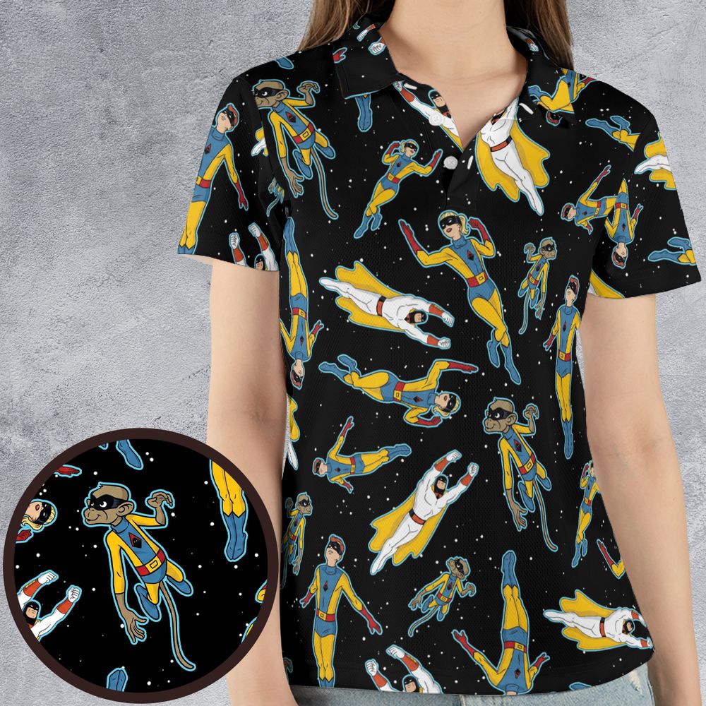 AOP Men/Women Polo Shirt - 2116GCVN - Women - 4