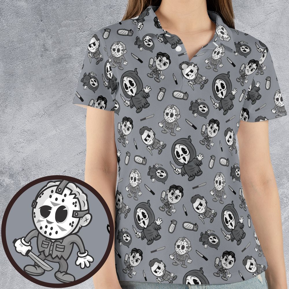 AOP Men/Women Polo Shirt - PUV49H2E - Women - 4