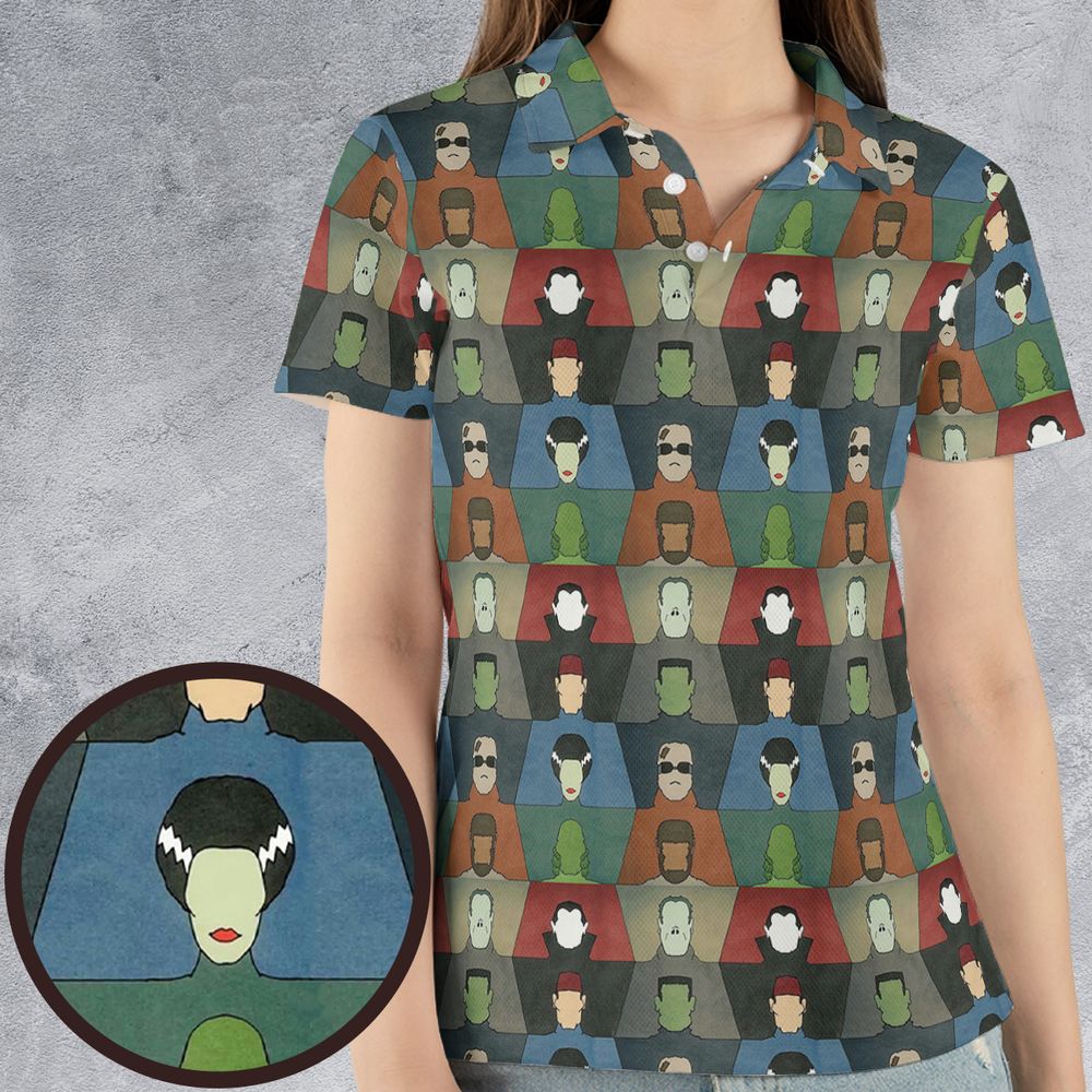 AOP Men/Women Polo Shirt - 6PW82DR2 - Women - 4