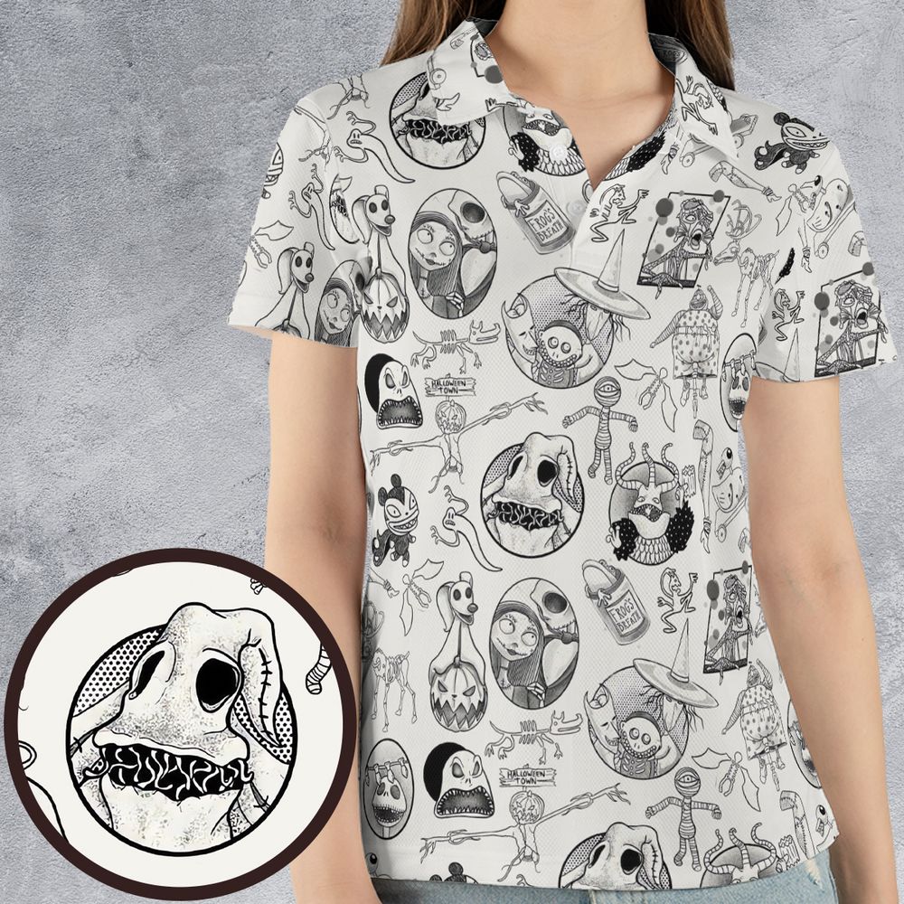 AOP Men/Women Polo Shirt - G75JY1D6 - Women - 4
