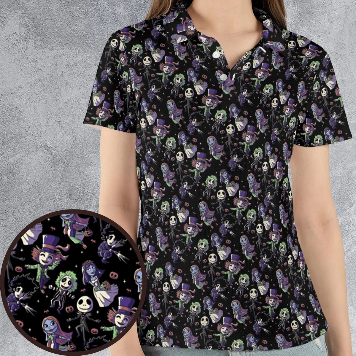 AOP Men/Women Polo Shirt - J5GUSDEU