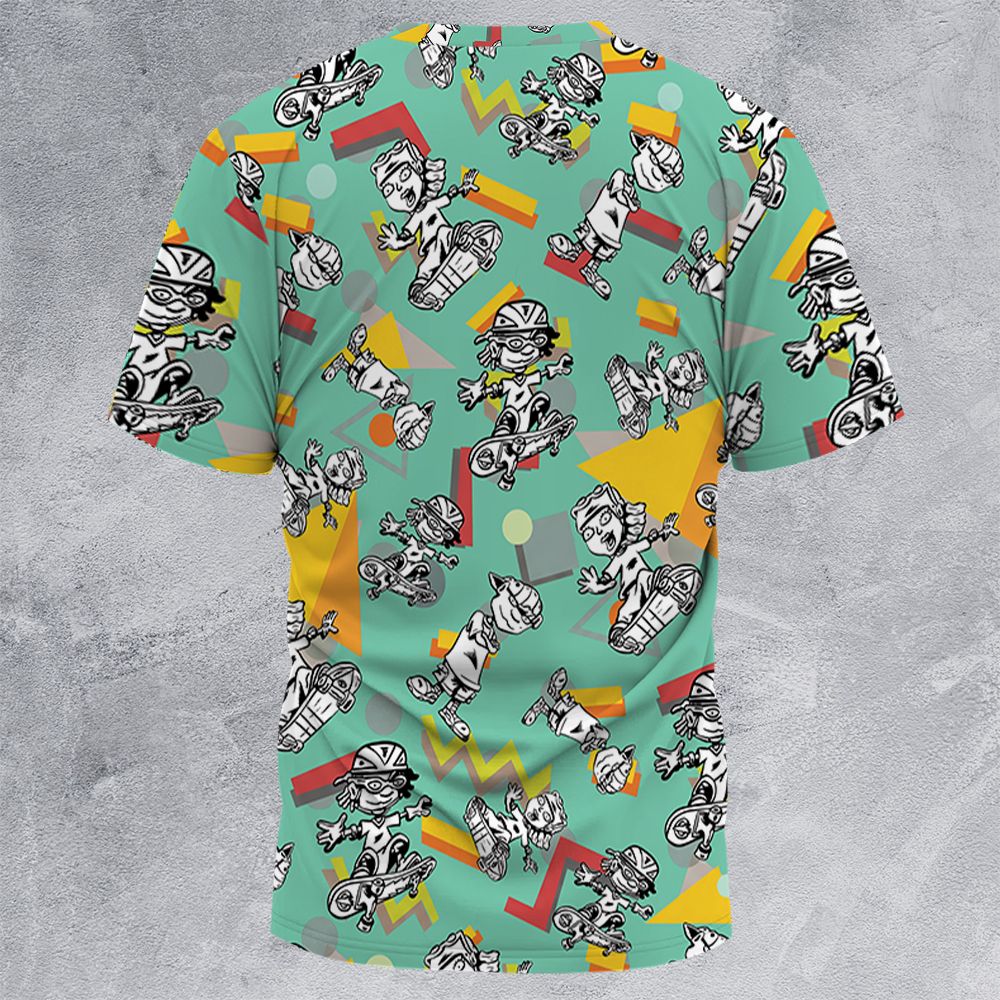 All-Over Print Unisex T-Shirt - AJFNJ3DY -  - 4