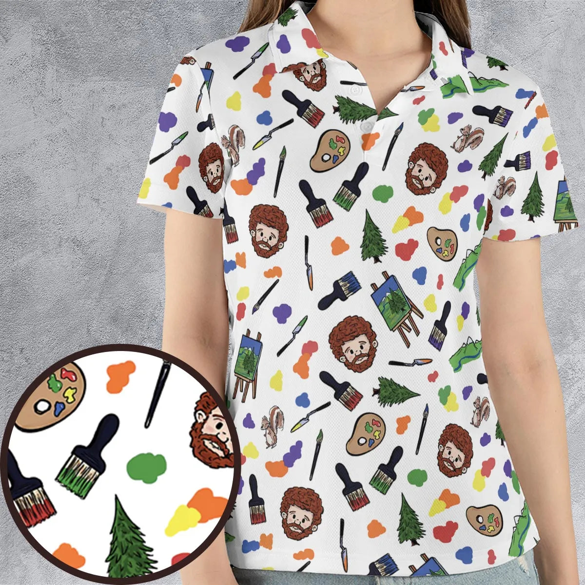 AOP Men/Women Polo Shirt - Y7Y6541E