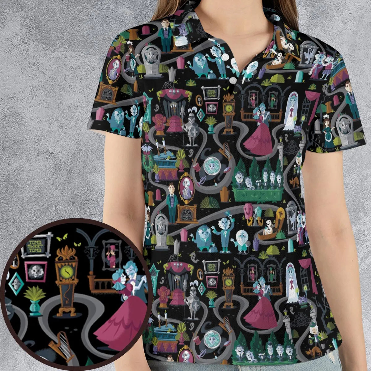 AOP Men/Women Polo Shirt - 58MKXW9E