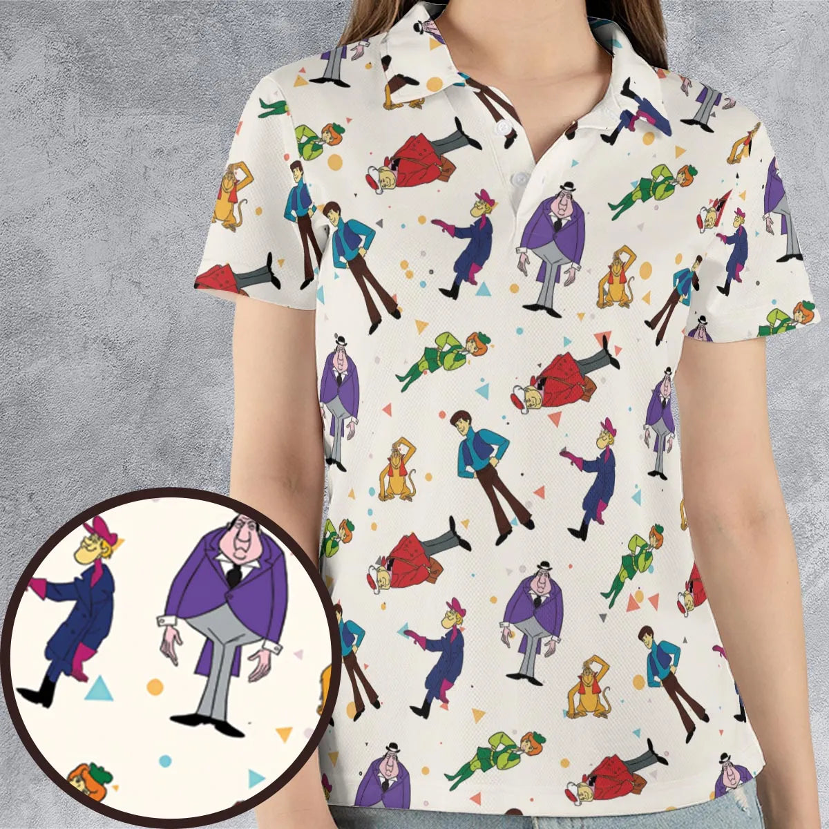 AOP Men/Women Polo Shirt - CXM28W2U