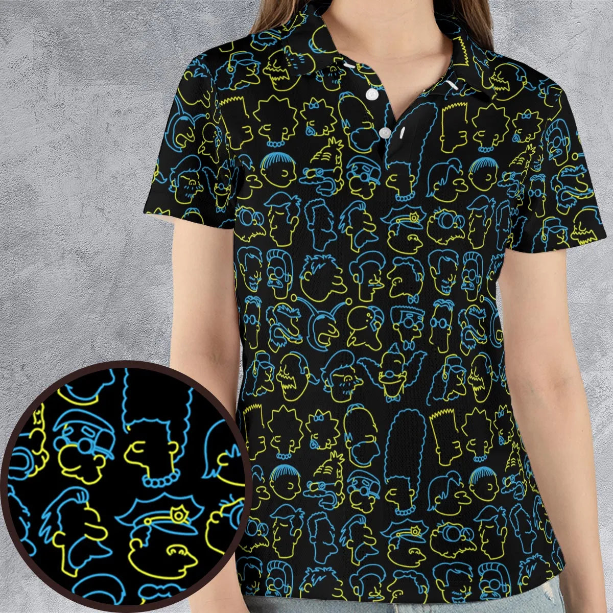 AOP Men/Women Polo Shirt - TEZXG9CT