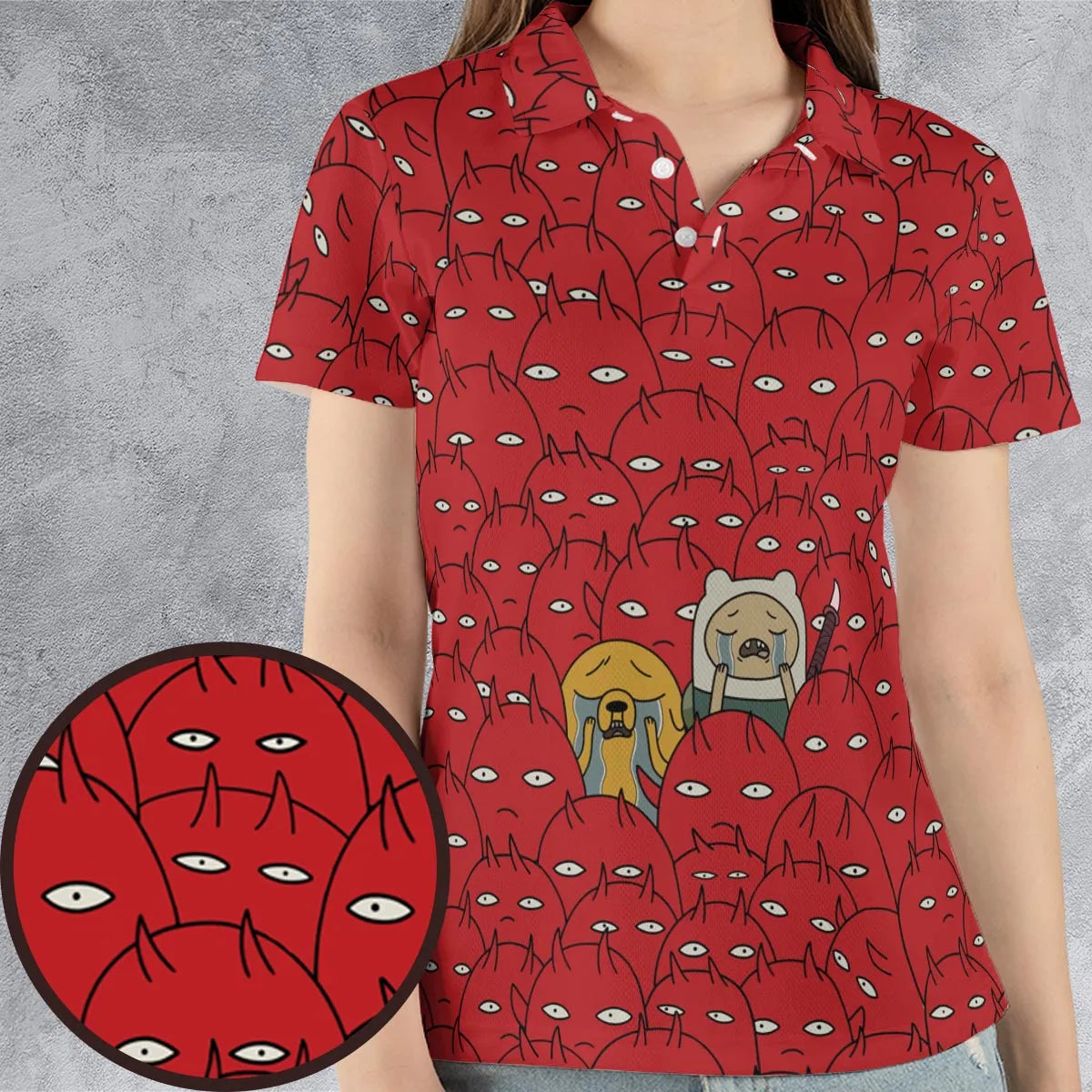AOP Men/Women Polo Shirt - DW6UV8YF
