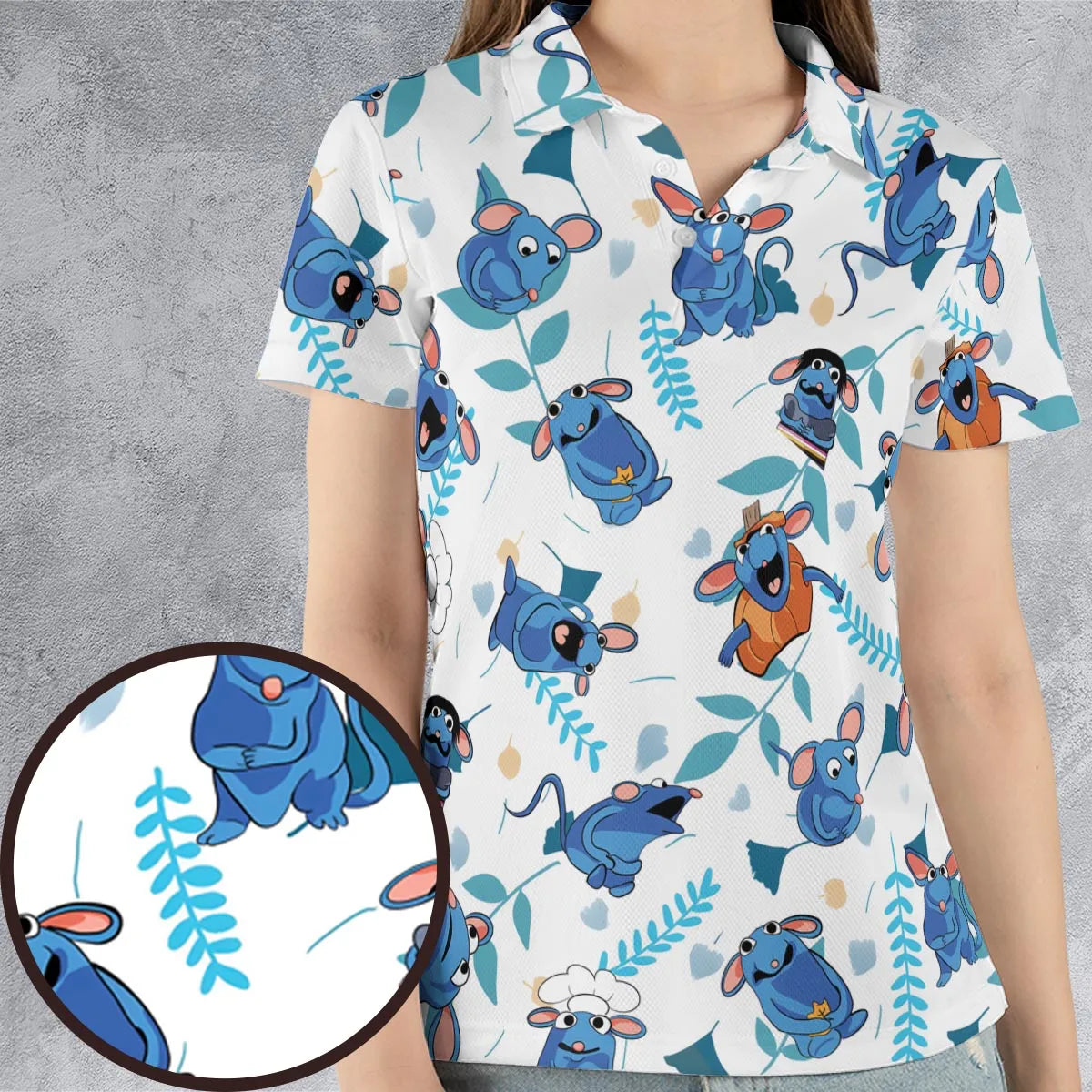 AOP Men/Women Polo Shirt - FTARTF6J