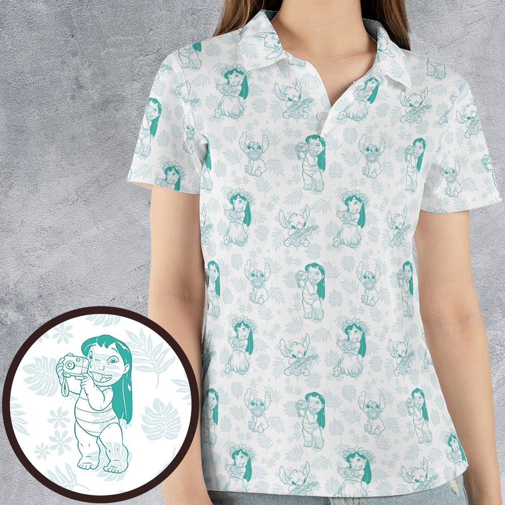 AOP Men/Women Polo Shirt - 6U1SZM5E -  - 4