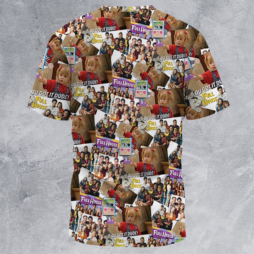 All-Over Print Unisex T-Shirt - E5ZMGKVE -  - 4