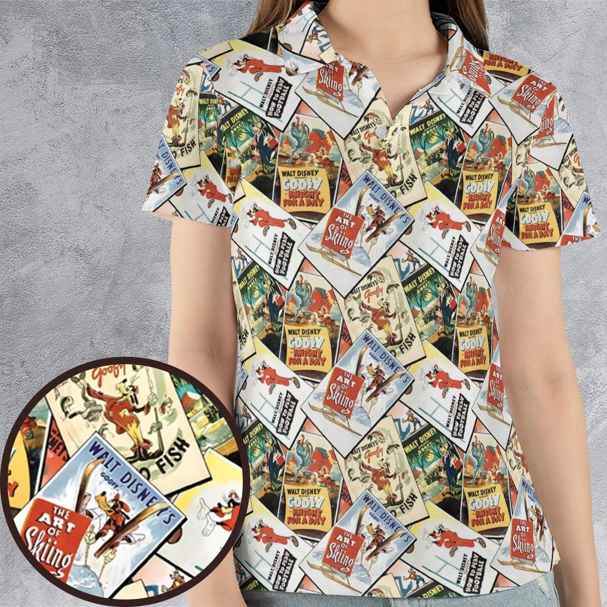 AOP Men/Women Polo Shirt - SQ2X6Q9M