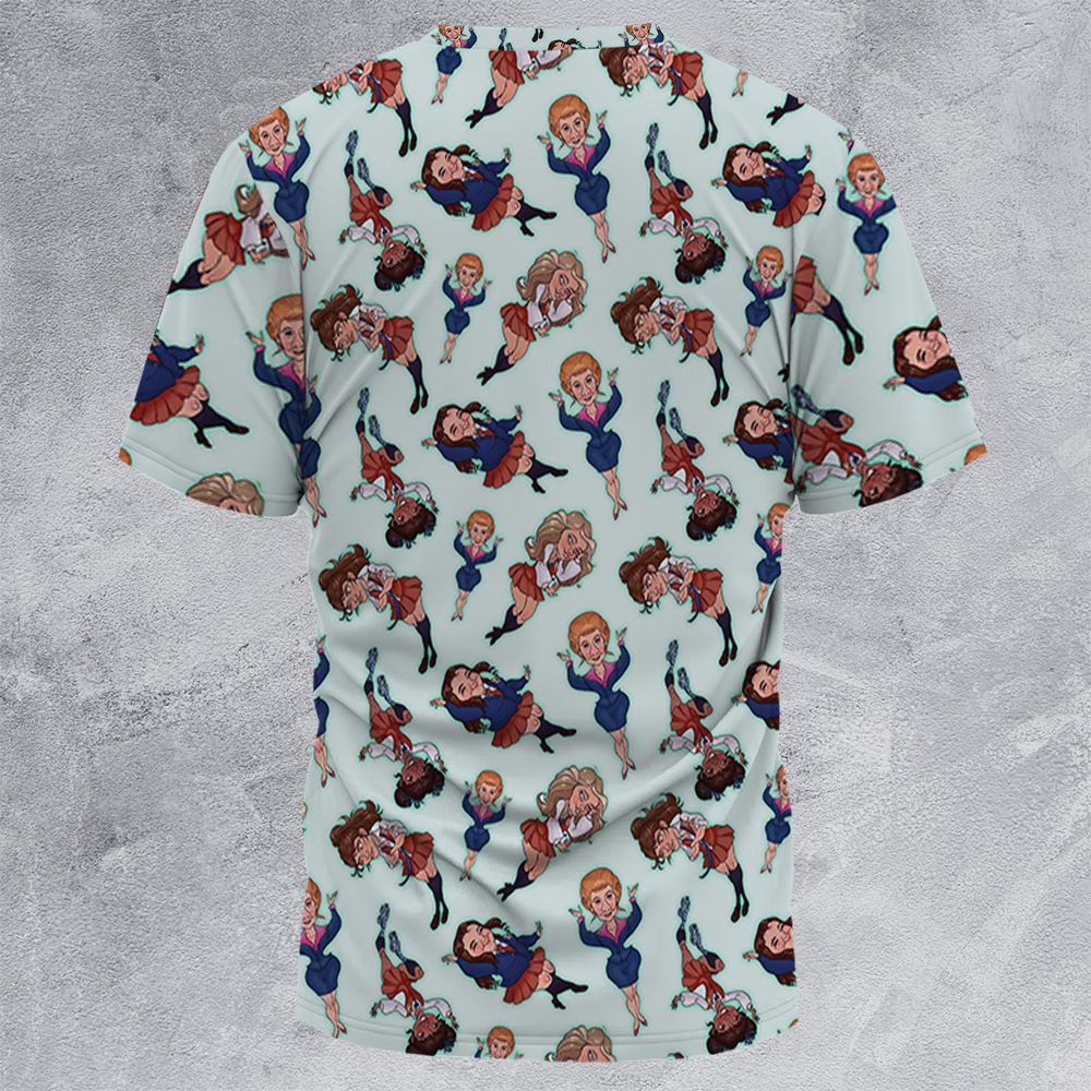 All-Over Print Unisex T-Shirt - PAVDB68T -  - 4
