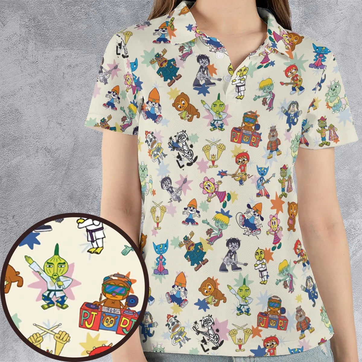 AOP Men/Women Polo Shirt - N2KAB2GX