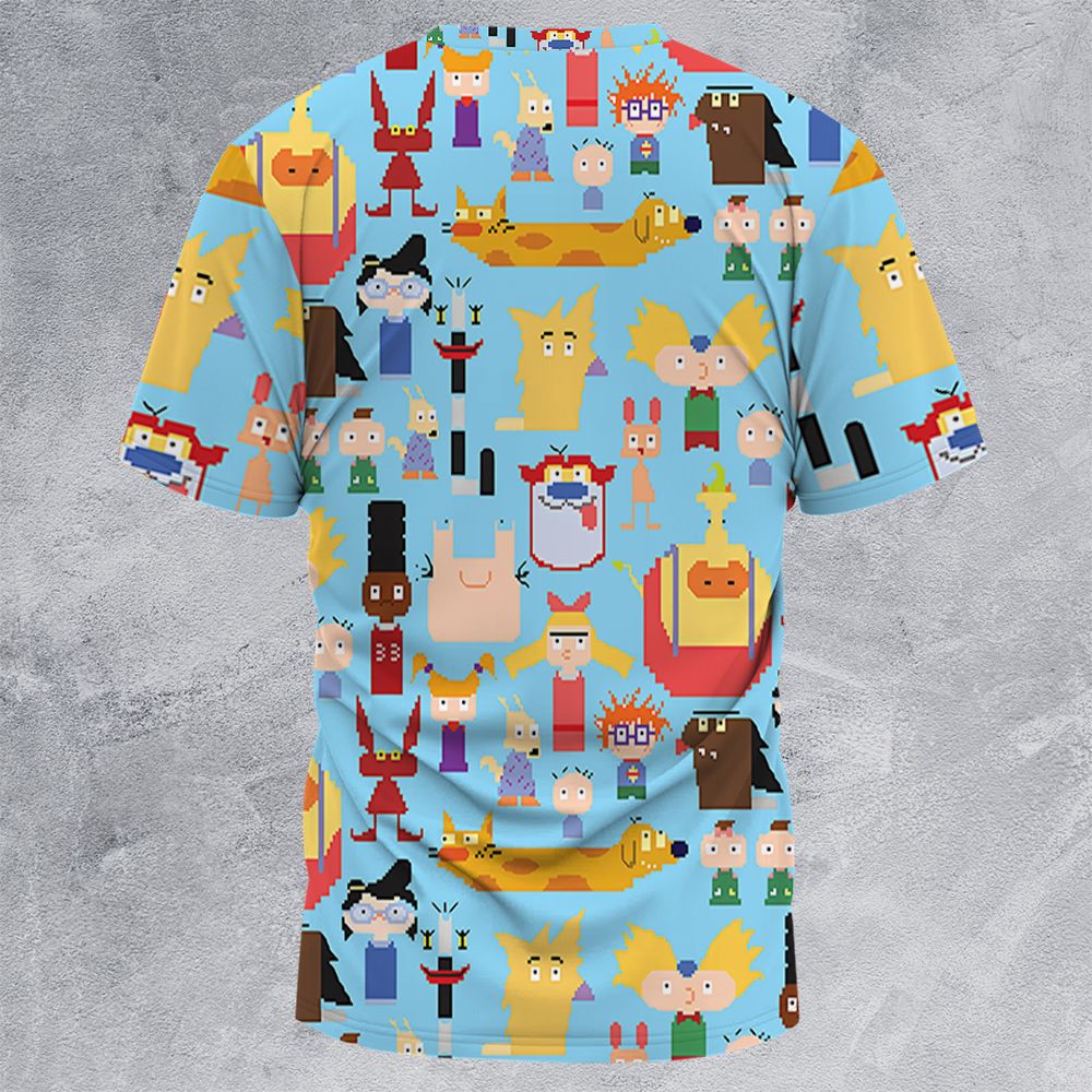All-Over Print Unisex T-Shirt - FWZ84C4C -  - 4