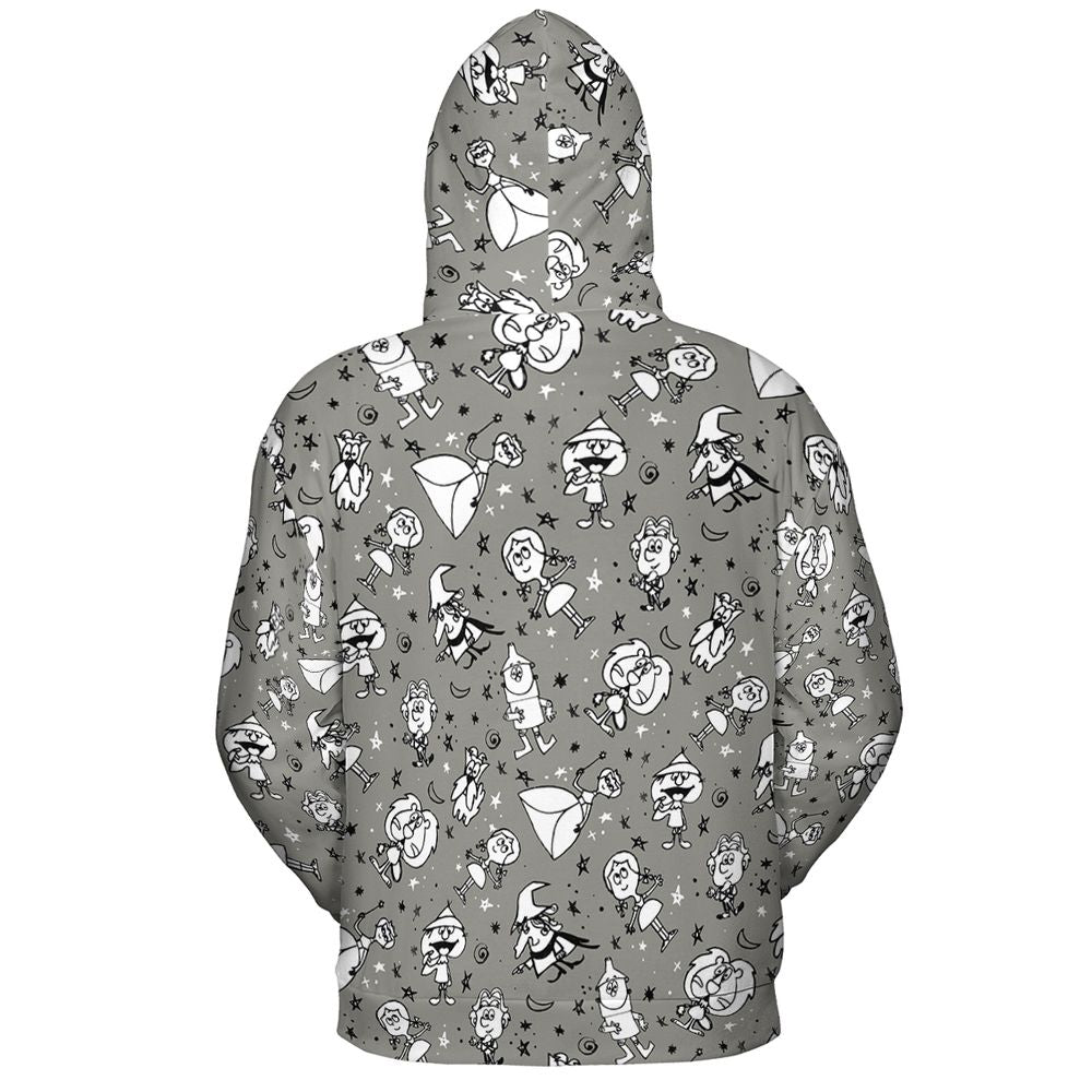 All-over Print Hoodie - WDJJG71P -  - 4