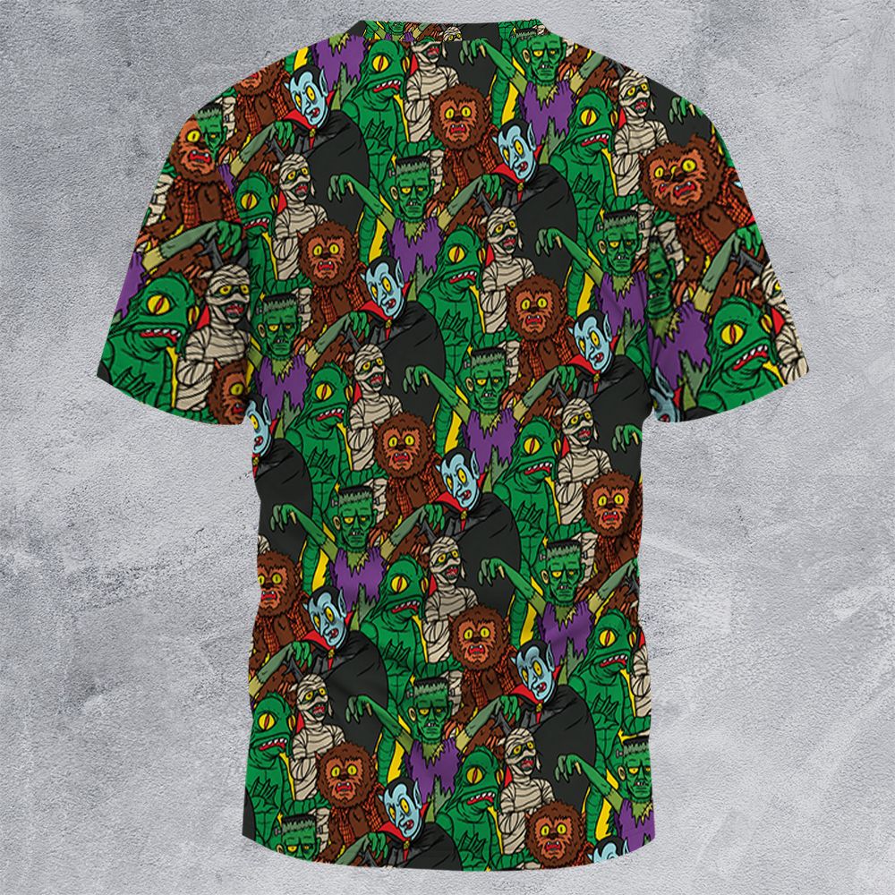 All-Over Print Unisex T-Shirt - 6RQT6BKT -  - 4