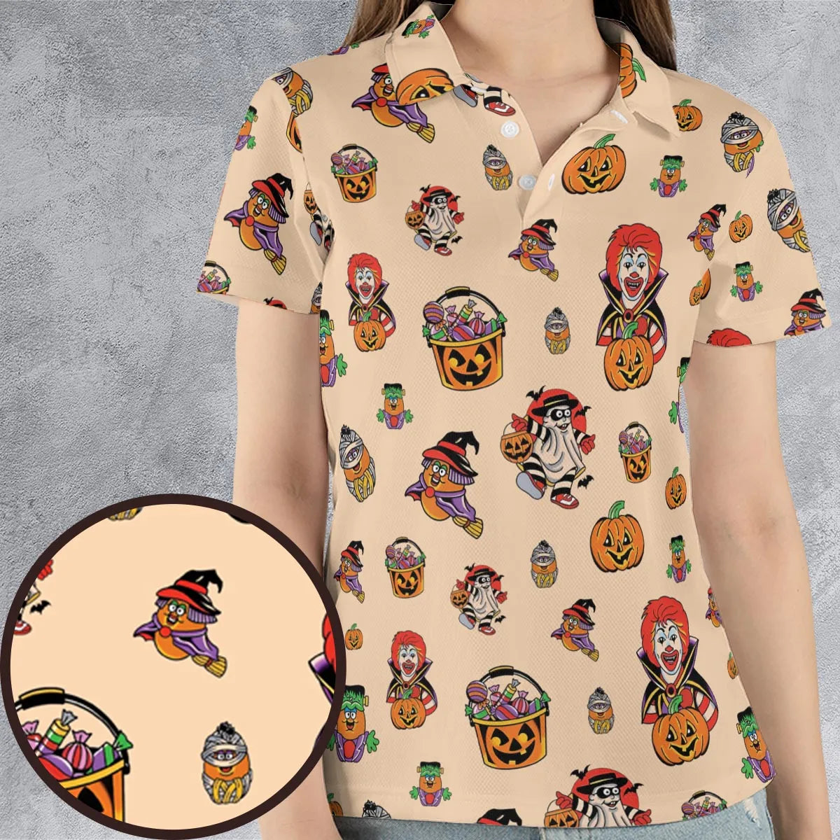 AOP Men/Women Polo Shirt - APSDFBGK