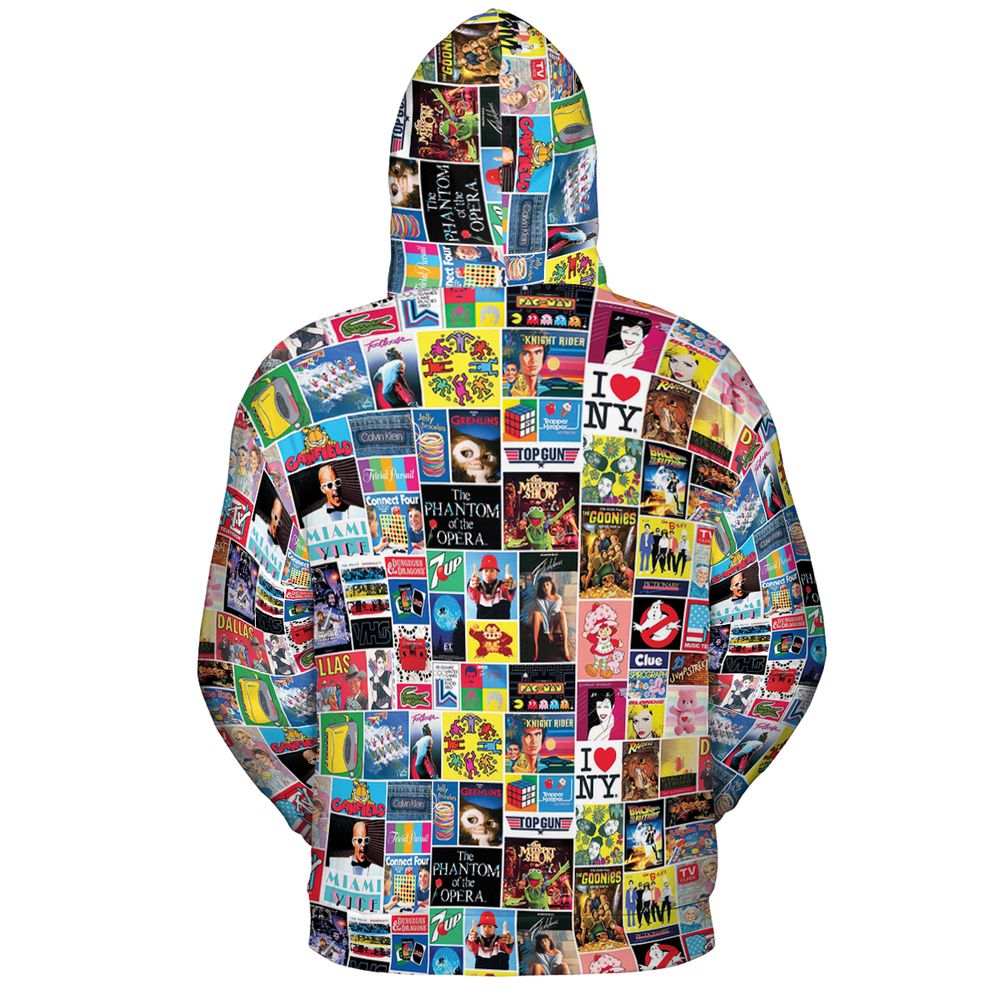 All-over Print Hoodie - 3LYAATQS -  - 4