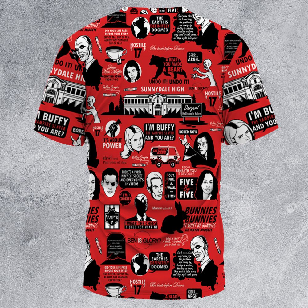 All-Over Print Unisex T-Shirt - R32Z9XF7 -  - 4