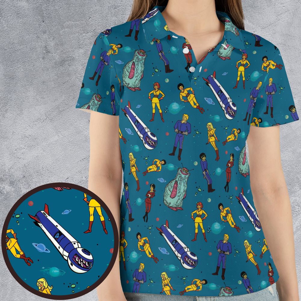 AOP Men/Women Polo Shirt - 5GGTKTT2 -  - 4