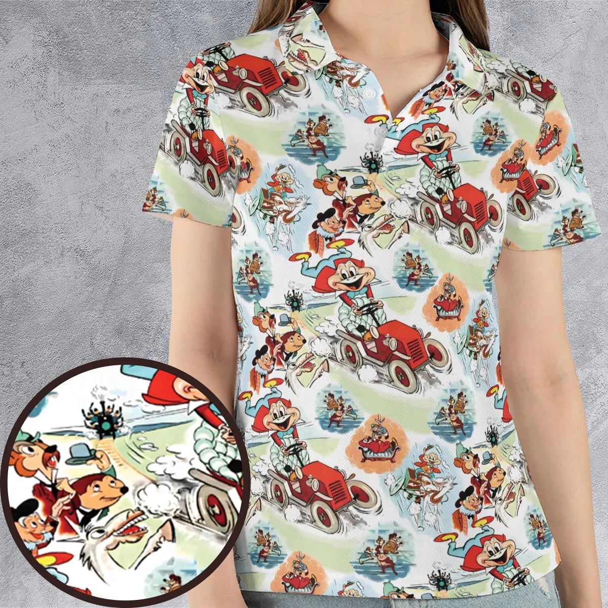 AOP Men/Women Polo Shirt - PMSM4RC9