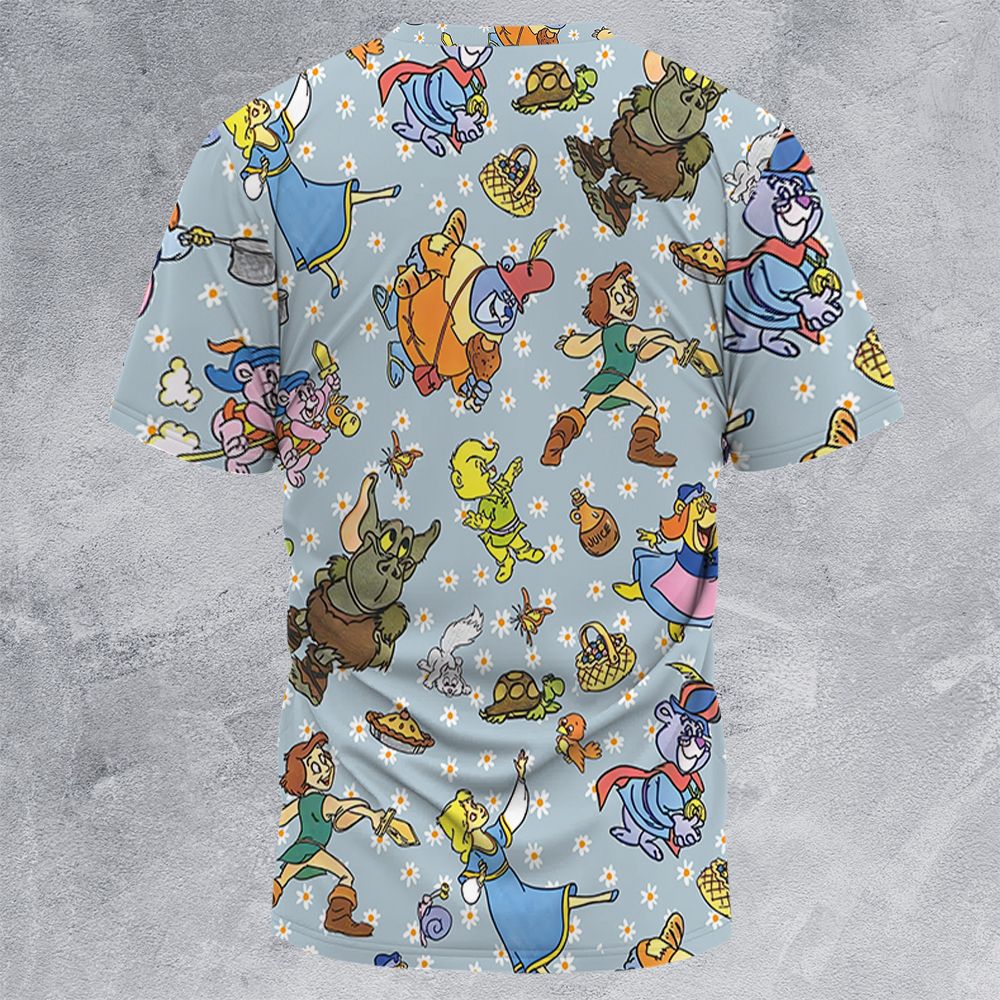 All-Over Print Unisex T-Shirt - 87EYMT4M -  - 4
