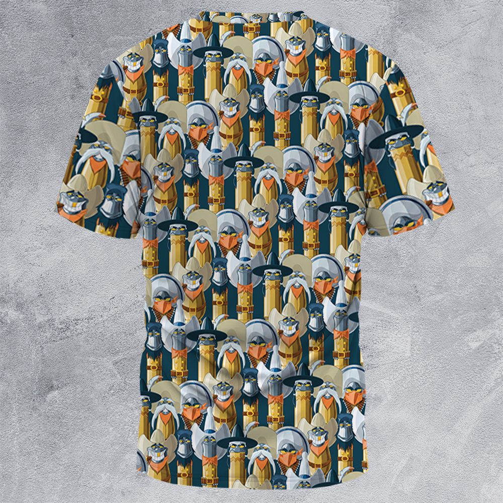 All-Over Print Unisex T-Shirt - NX54HXEW -  - 4