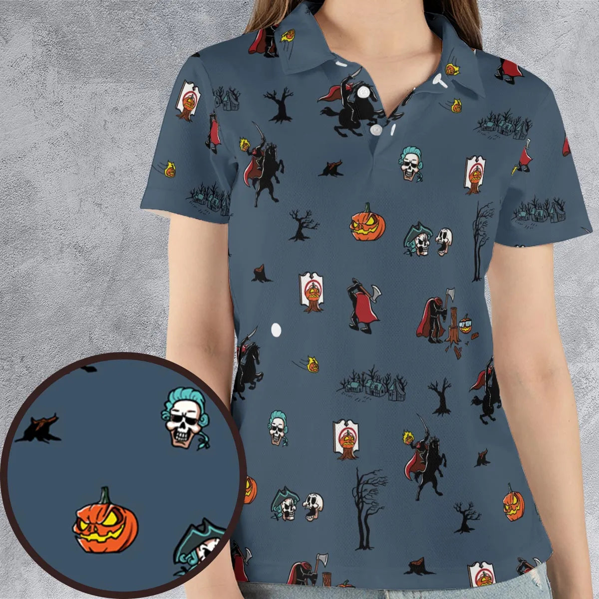 AOP Men/Women Polo Shirt - 7P3MX31J