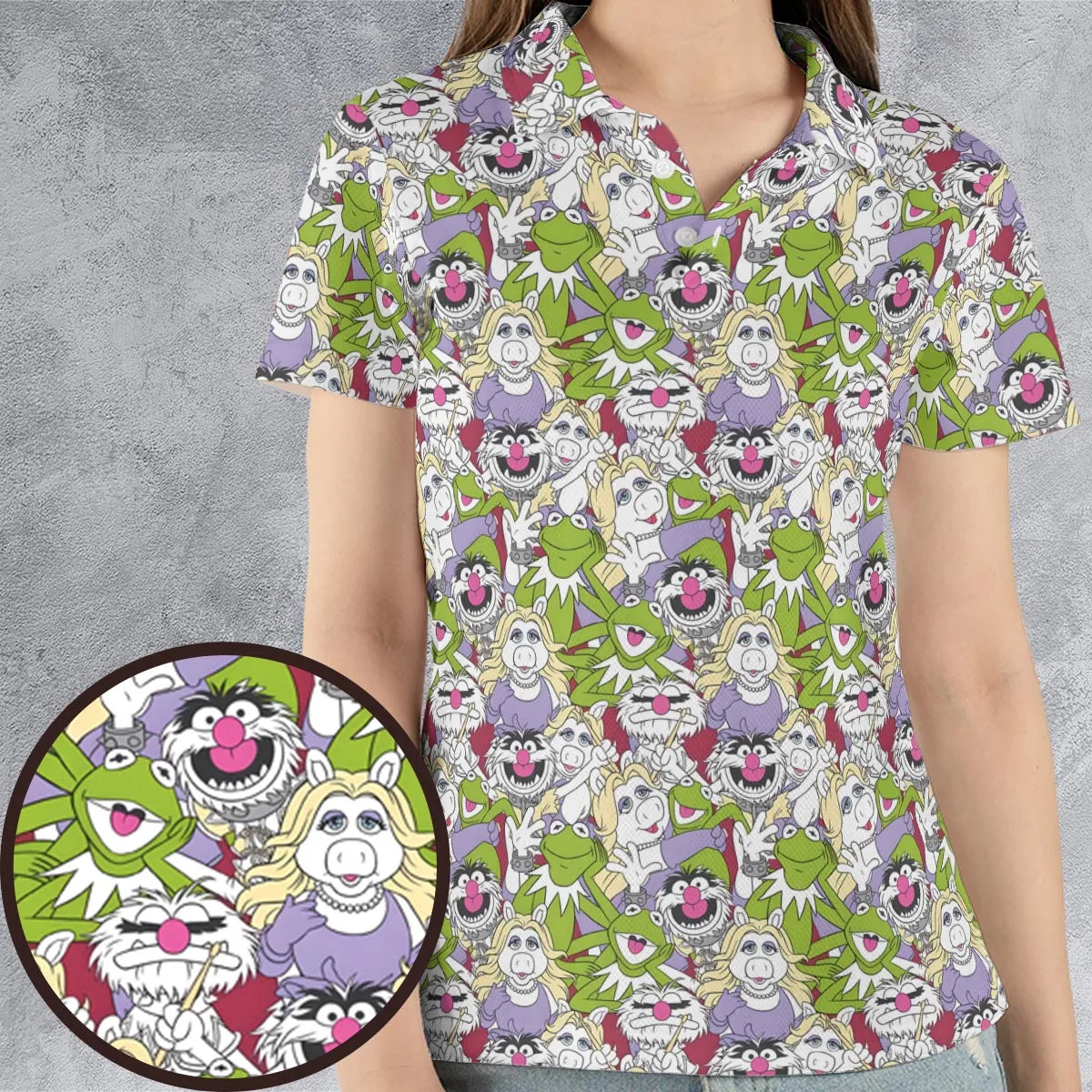 AOP Men/Women Polo Shirt - HNUSFBJA