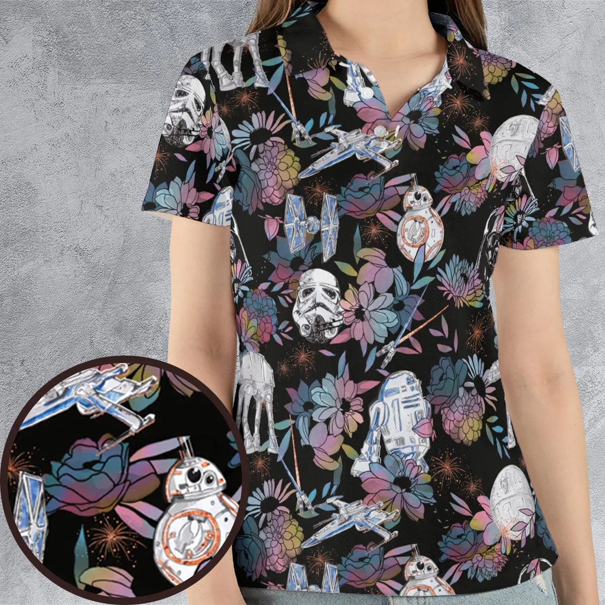 AOP Men/Women Polo Shirt - YHRP9527