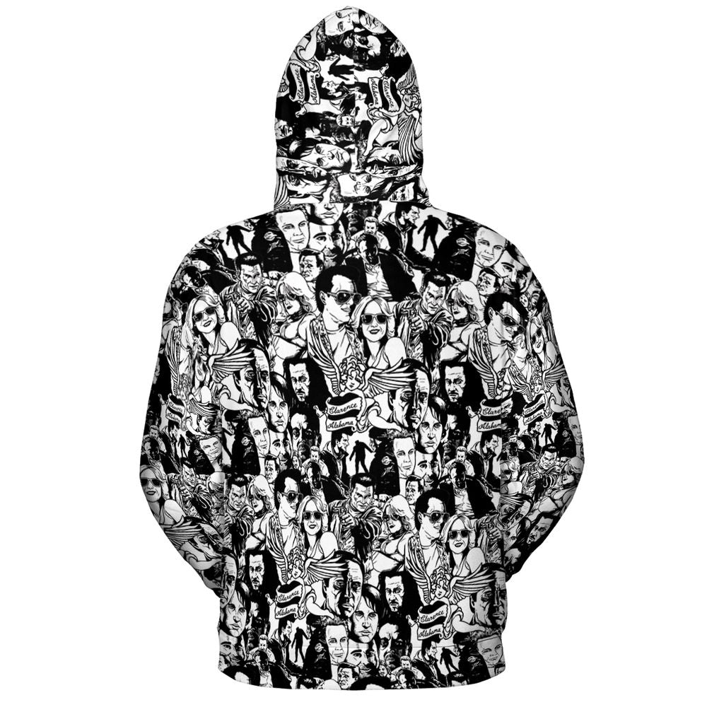 All-over Print Hoodie - WFHLG849 -  - 4