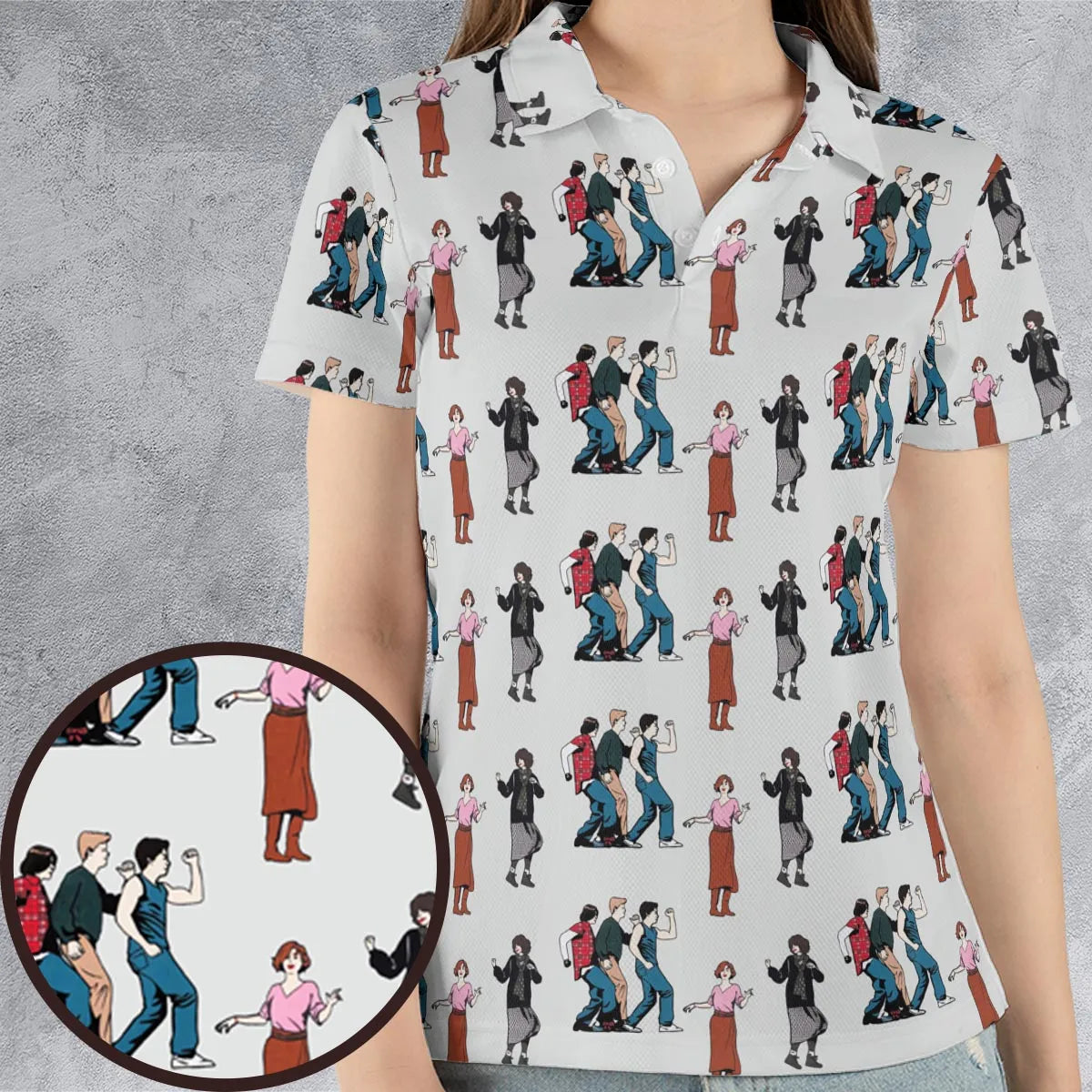 AOP Men/Women Polo Shirt - RYVVR6SV